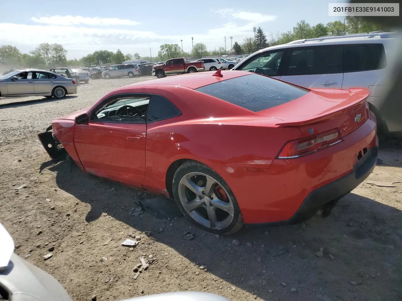 2014 Chevrolet Camaro Lt VIN: 2G1FB1E33E9141003 Lot: 52868254