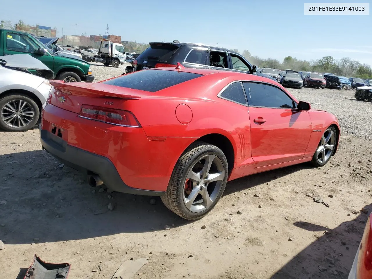 2014 Chevrolet Camaro Lt VIN: 2G1FB1E33E9141003 Lot: 52868254