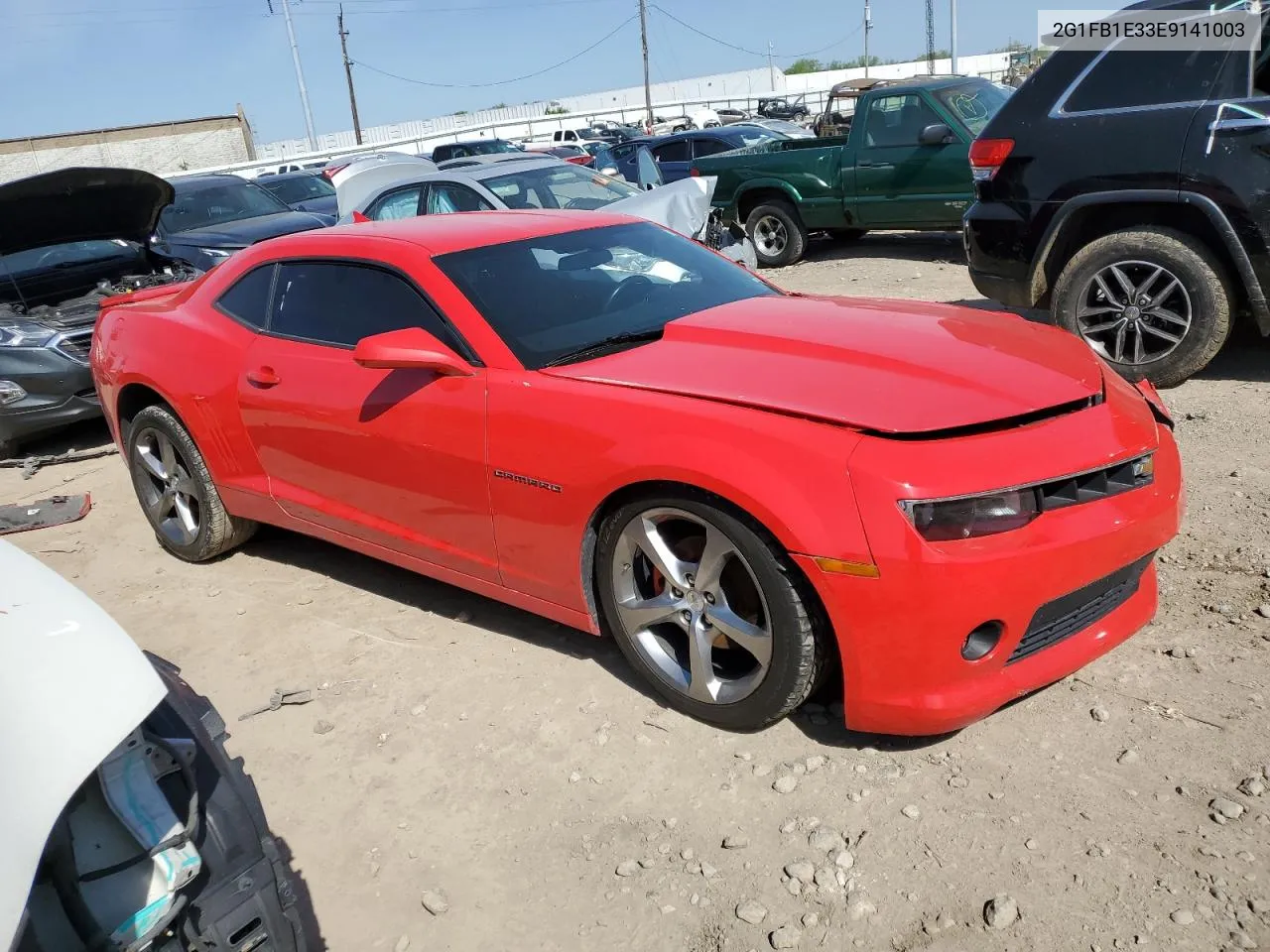 2014 Chevrolet Camaro Lt VIN: 2G1FB1E33E9141003 Lot: 52868254