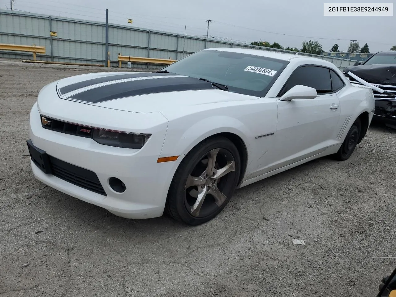 2014 Chevrolet Camaro Lt VIN: 2G1FB1E38E9244949 Lot: 54896624