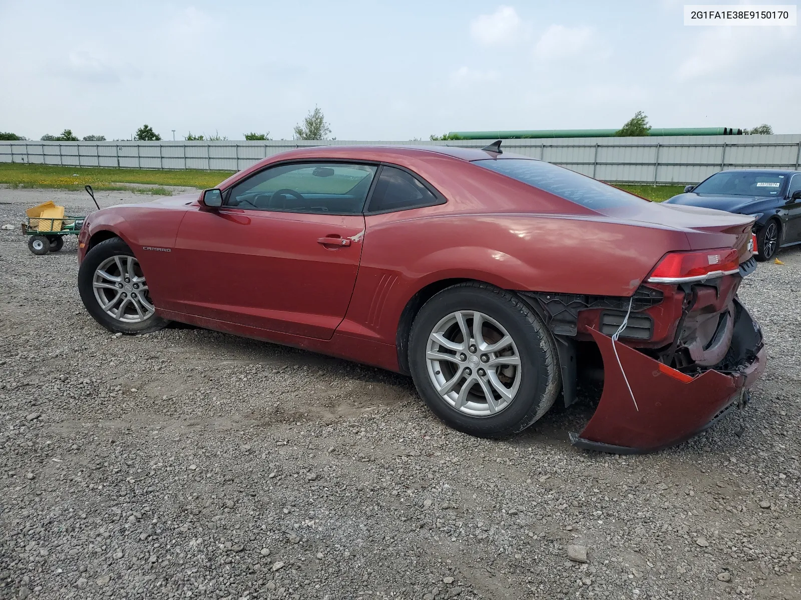 2014 Chevrolet Camaro Ls VIN: 2G1FA1E38E9150170 Lot: 55689294