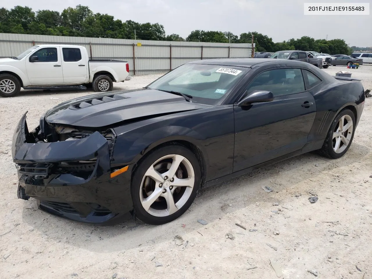 2014 Chevrolet Camaro Ss VIN: 2G1FJ1EJ1E9155483 Lot: 55707344