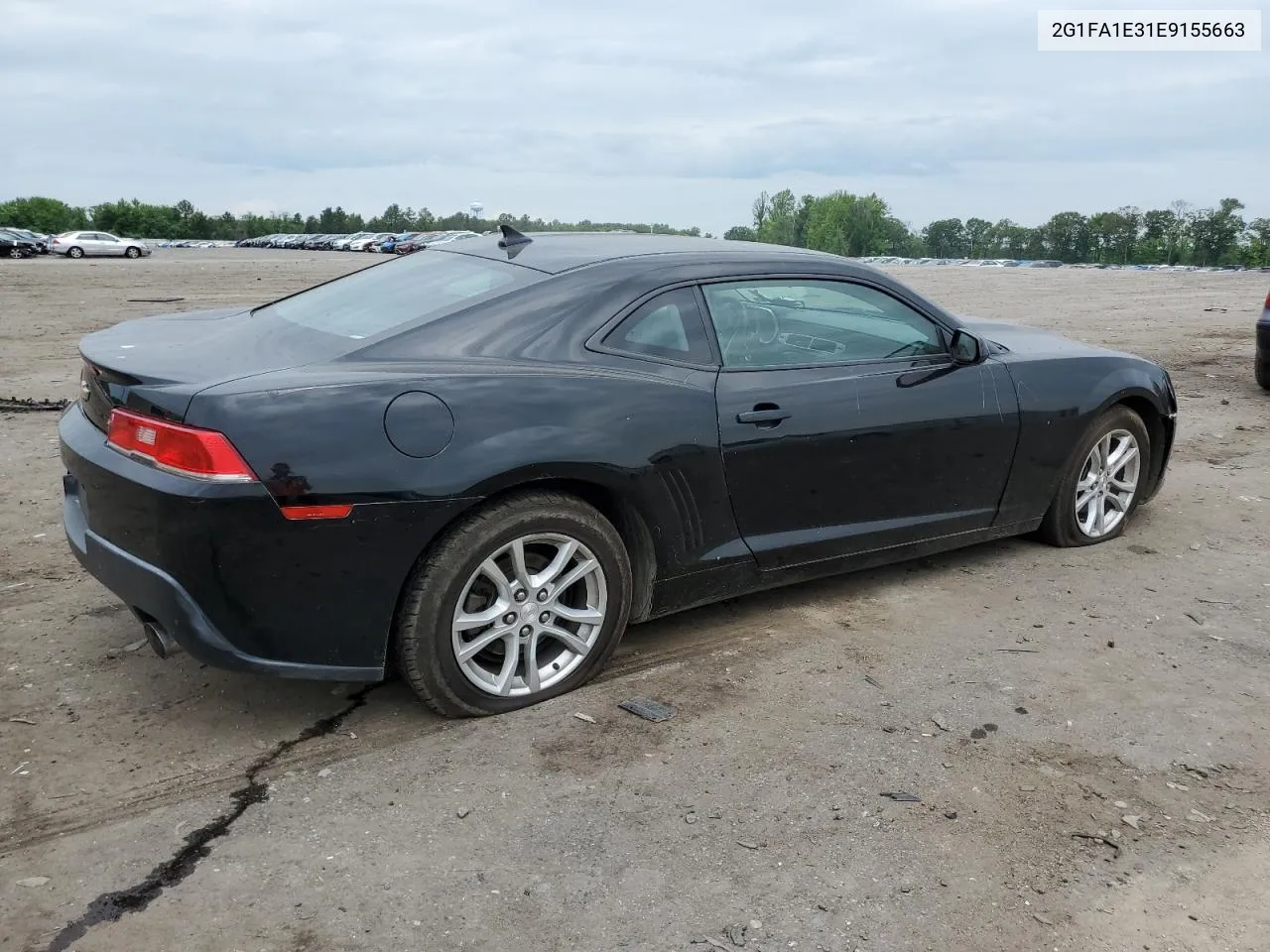 2014 Chevrolet Camaro Ls VIN: 2G1FA1E31E9155663 Lot: 55928374