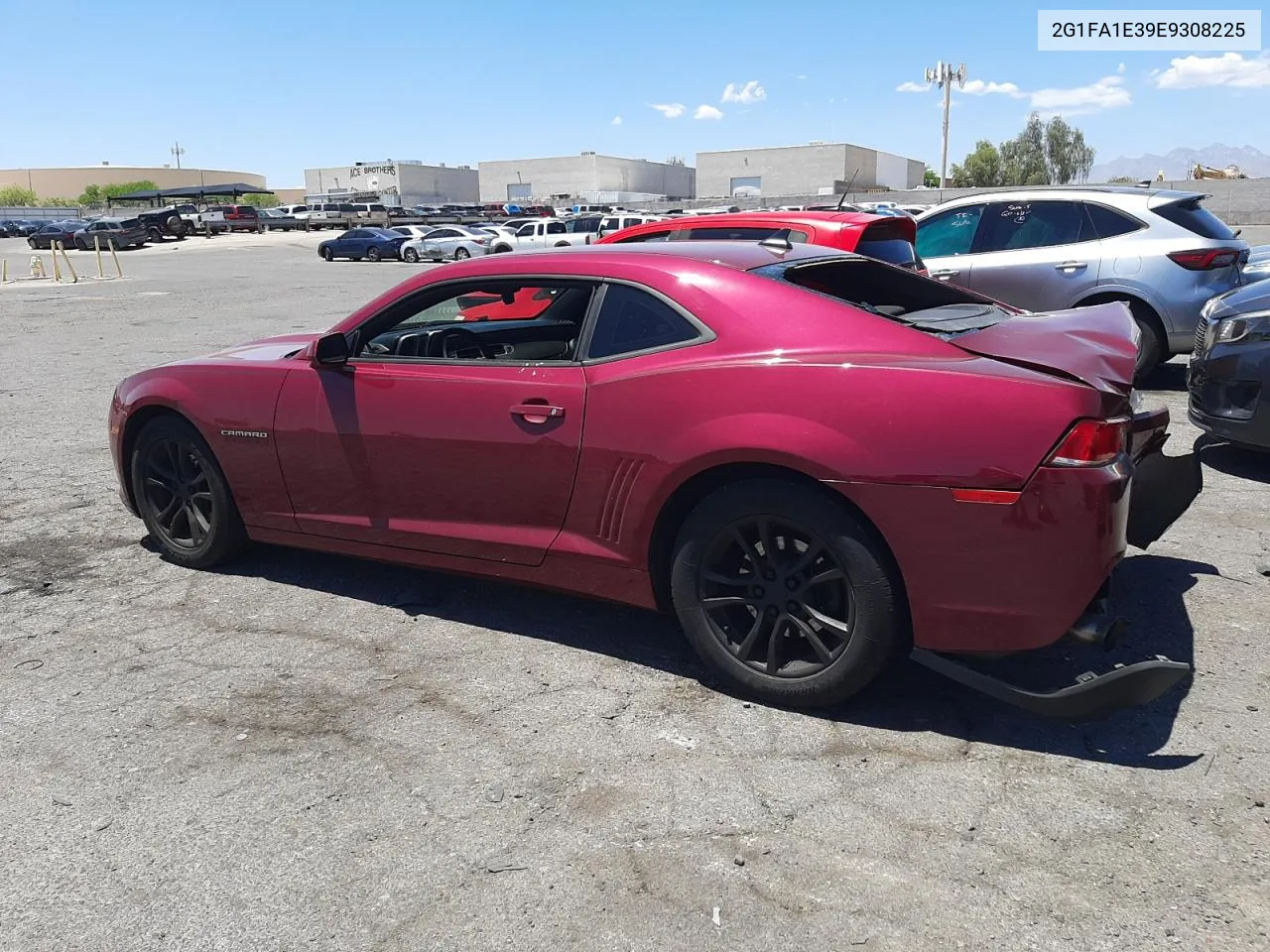 2014 Chevrolet Camaro Ls VIN: 2G1FA1E39E9308225 Lot: 56758764