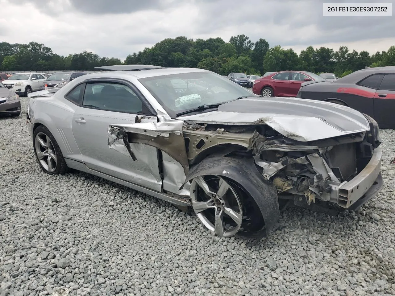 2014 Chevrolet Camaro Lt VIN: 2G1FB1E30E9307252 Lot: 57579364