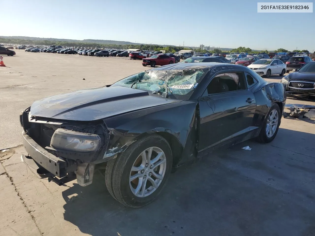 2G1FA1E33E9182346 2014 Chevrolet Camaro Ls