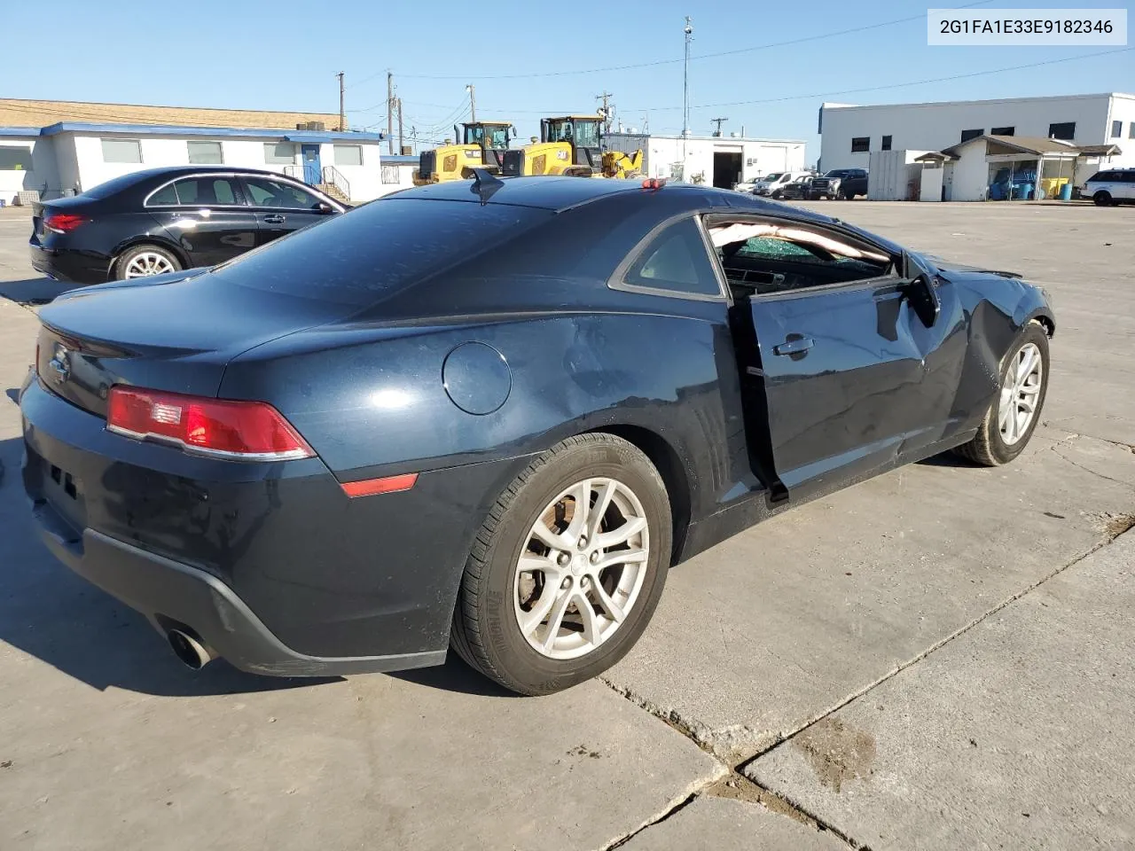 2014 Chevrolet Camaro Ls VIN: 2G1FA1E33E9182346 Lot: 57930864