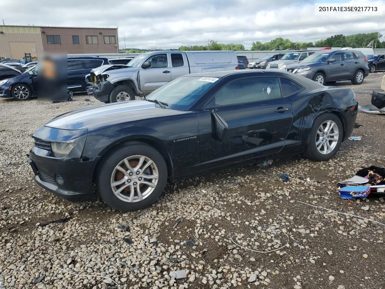 2014 Chevrolet Camaro Ls VIN: 2G1FA1E35E9217713 Lot: 60601414