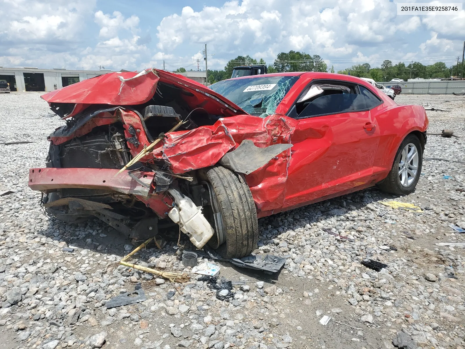 2G1FA1E35E9258746 2014 Chevrolet Camaro Ls