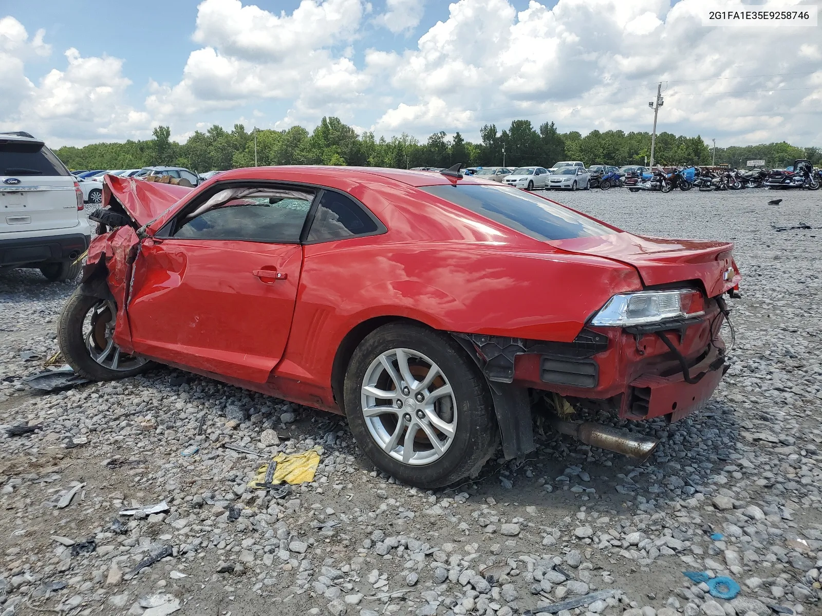 2G1FA1E35E9258746 2014 Chevrolet Camaro Ls