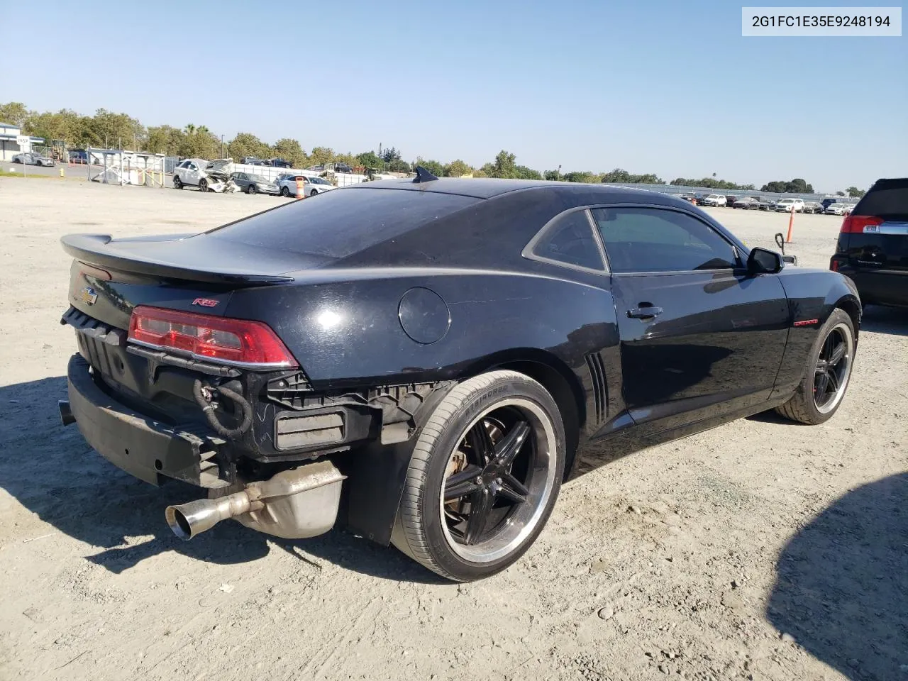 2014 Chevrolet Camaro Lt VIN: 2G1FC1E35E9248194 Lot: 61491454