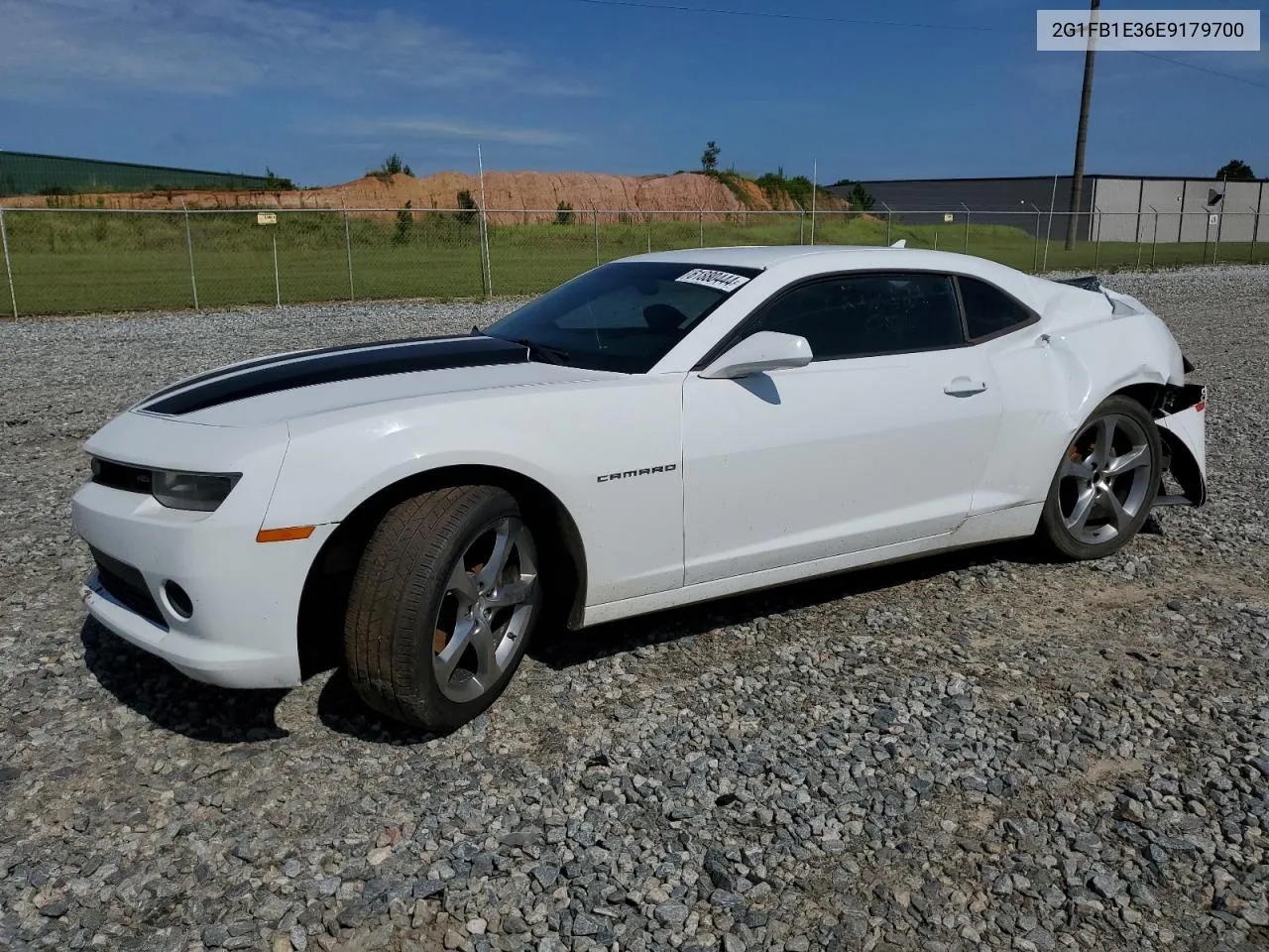 2G1FB1E36E9179700 2014 Chevrolet Camaro Lt