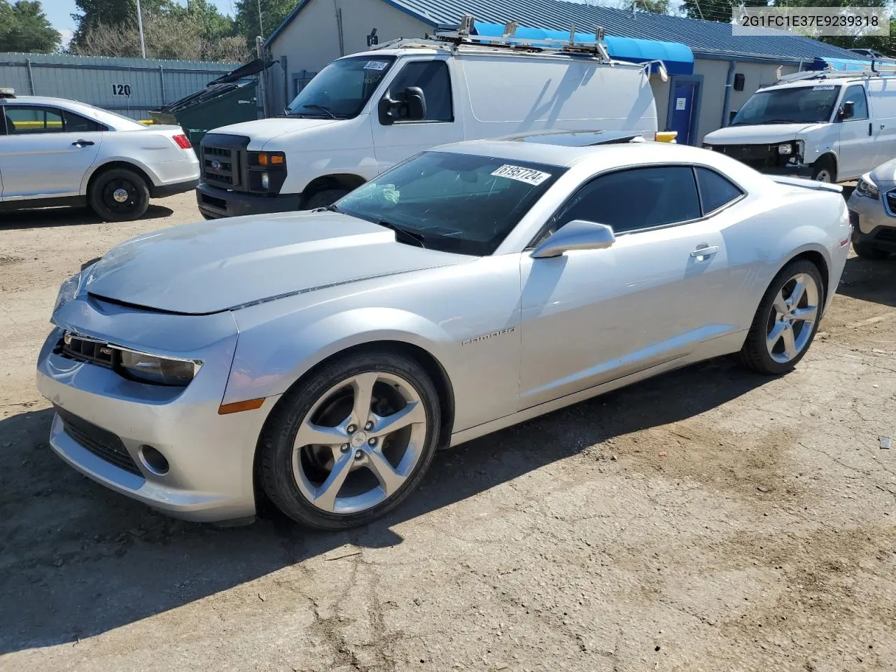 2014 Chevrolet Camaro Lt VIN: 2G1FC1E37E9239318 Lot: 61957724