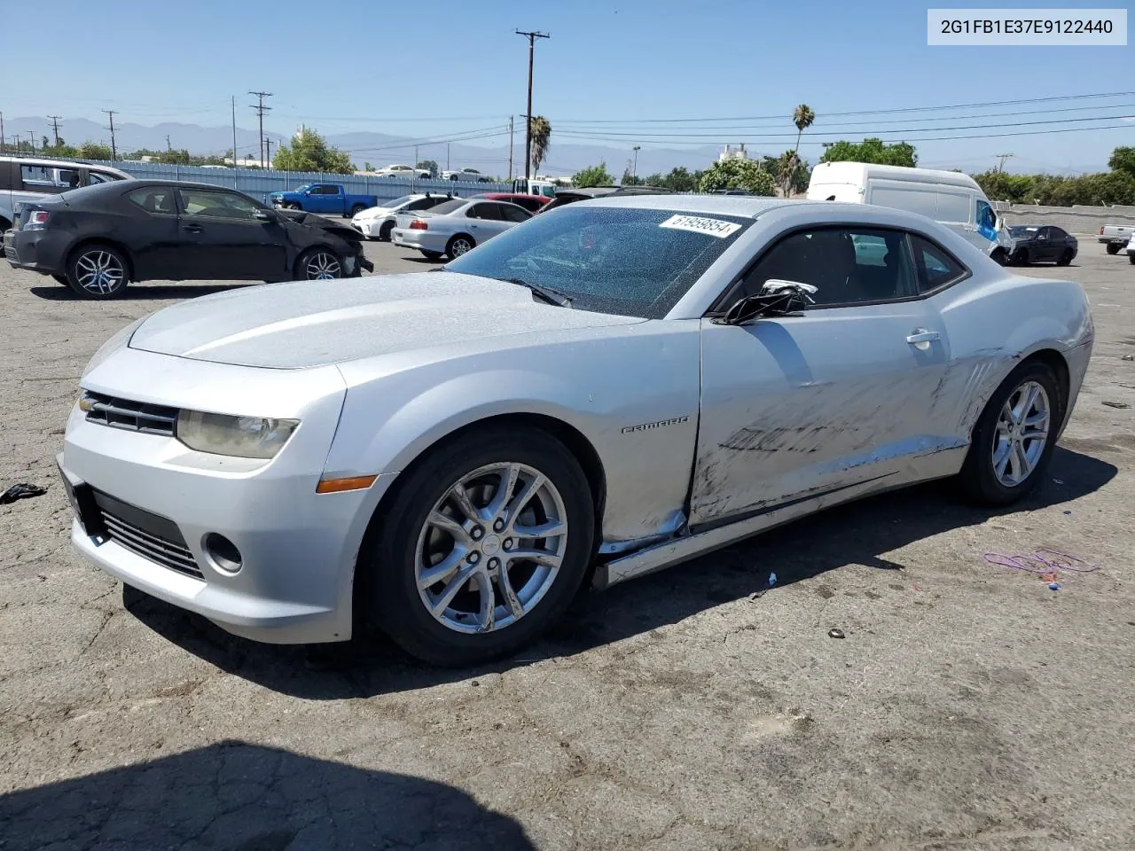 2014 Chevrolet Camaro Lt VIN: 2G1FB1E37E9122440 Lot: 61959854