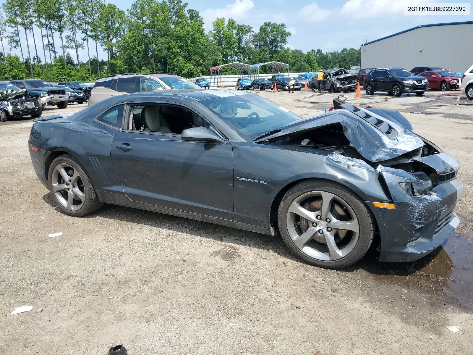 2G1FK1EJ8E9227390 2014 Chevrolet Camaro 2Ss