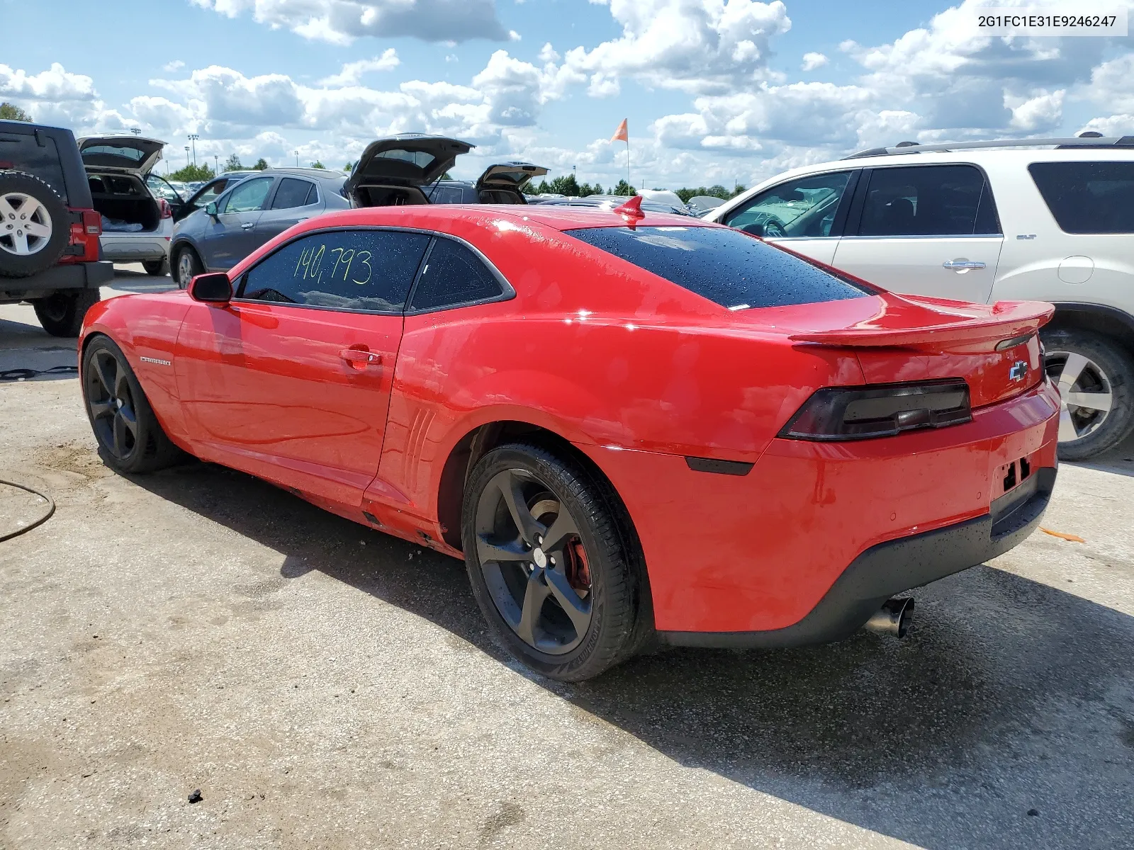 2014 Chevrolet Camaro Lt VIN: 2G1FC1E31E9246247 Lot: 63488404