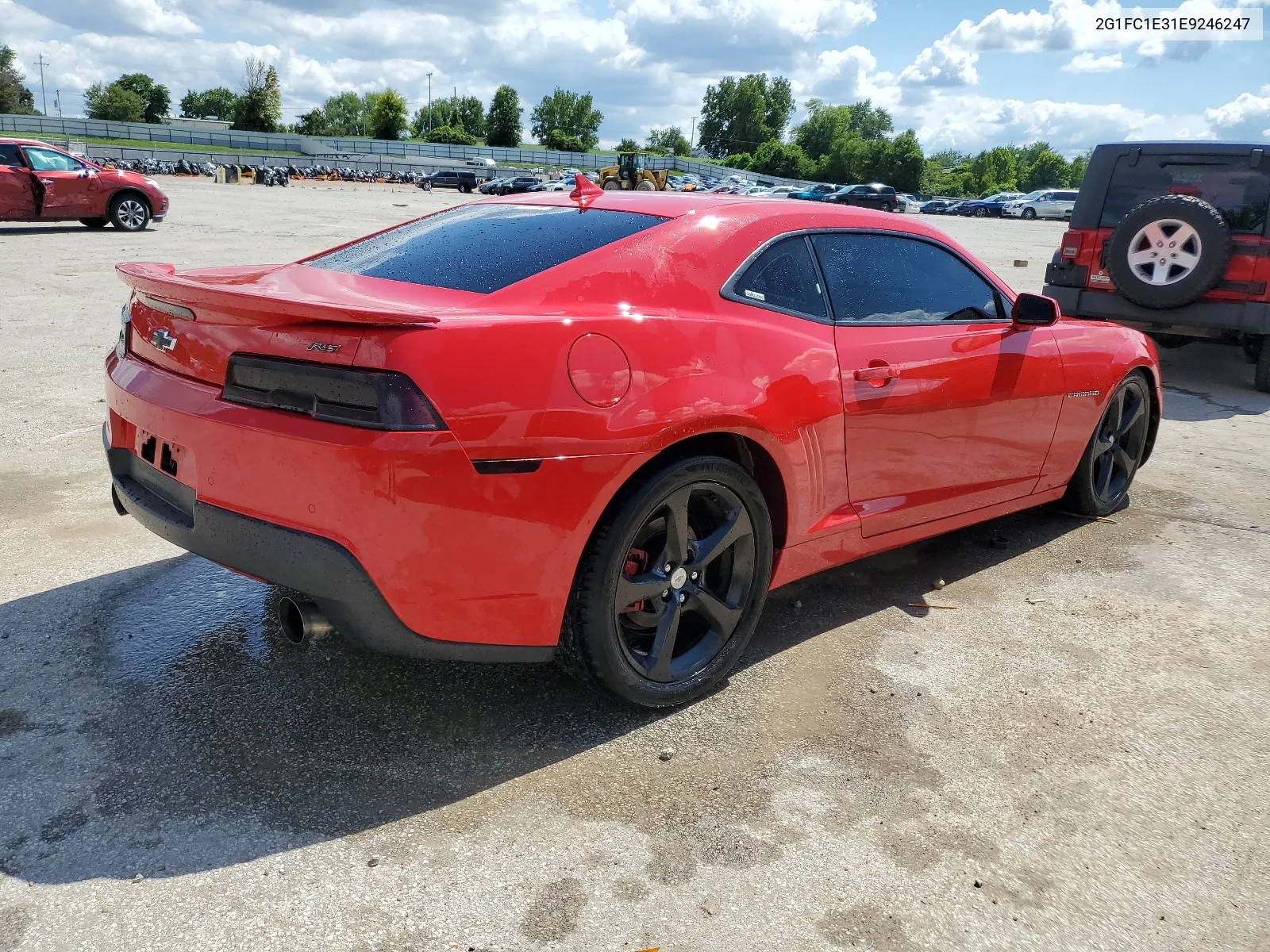 2014 Chevrolet Camaro Lt VIN: 2G1FC1E31E9246247 Lot: 63488404