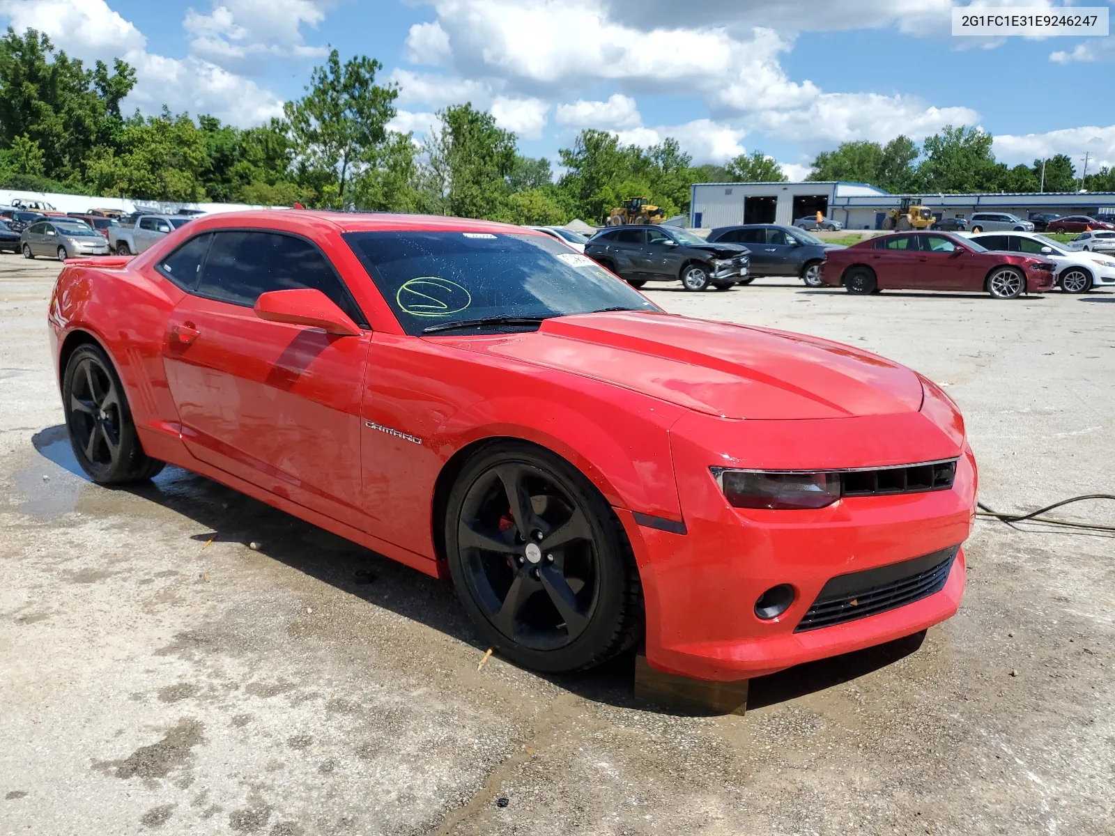 2014 Chevrolet Camaro Lt VIN: 2G1FC1E31E9246247 Lot: 63488404