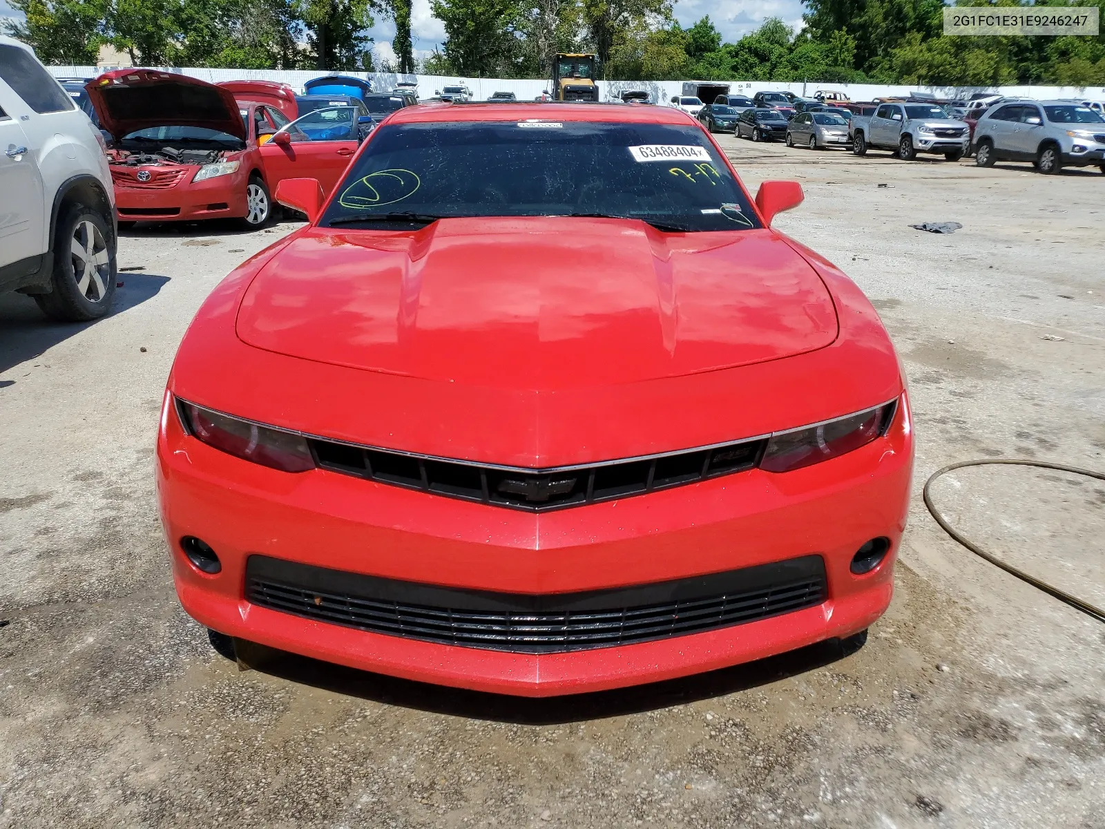 2014 Chevrolet Camaro Lt VIN: 2G1FC1E31E9246247 Lot: 63488404