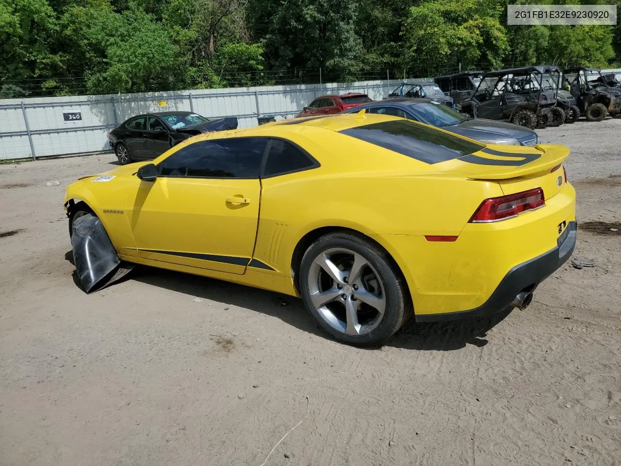 2G1FB1E32E9230920 2014 Chevrolet Camaro Lt