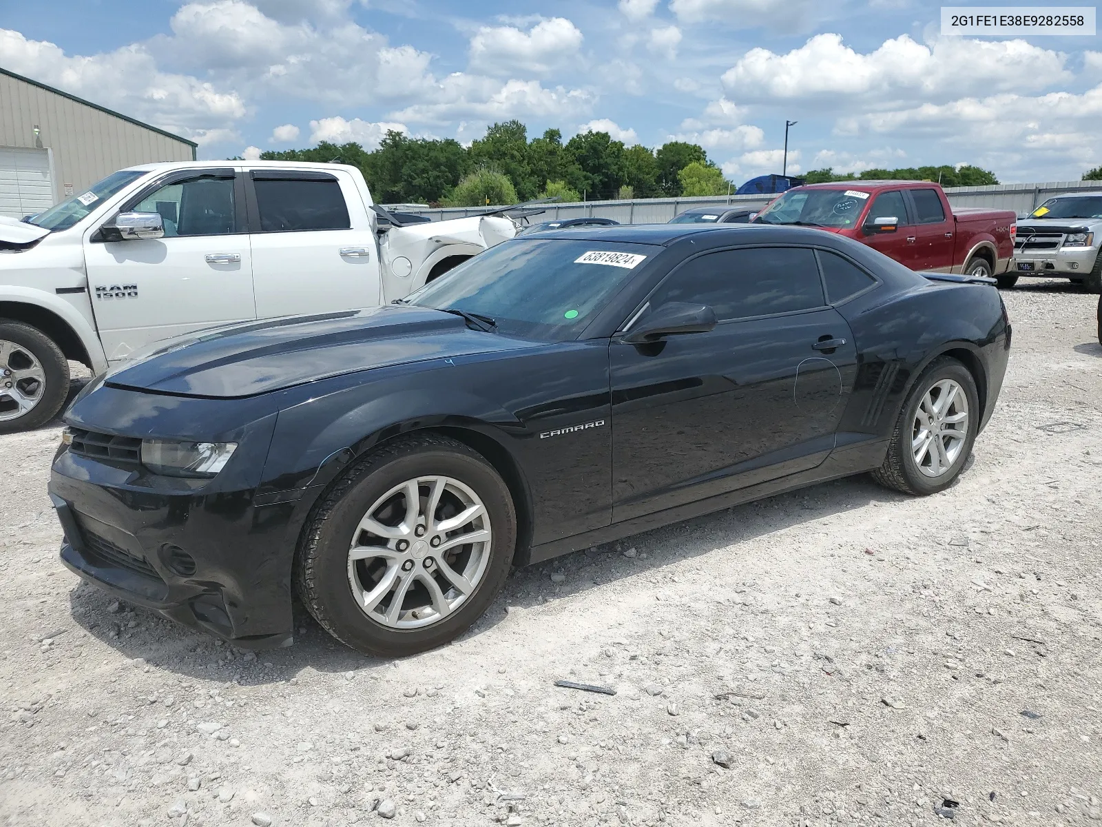 2014 Chevrolet Camaro Ls VIN: 2G1FE1E38E9282558 Lot: 63819824