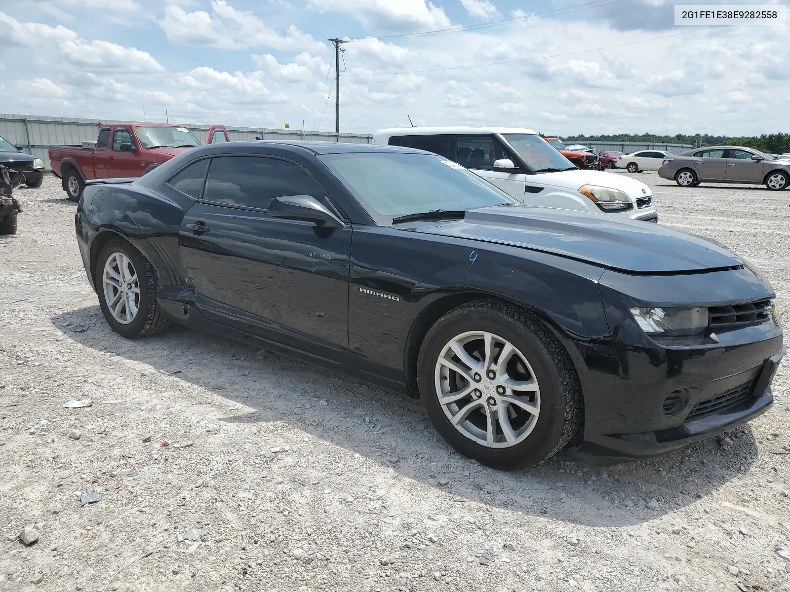 2014 Chevrolet Camaro Ls VIN: 2G1FE1E38E9282558 Lot: 63819824