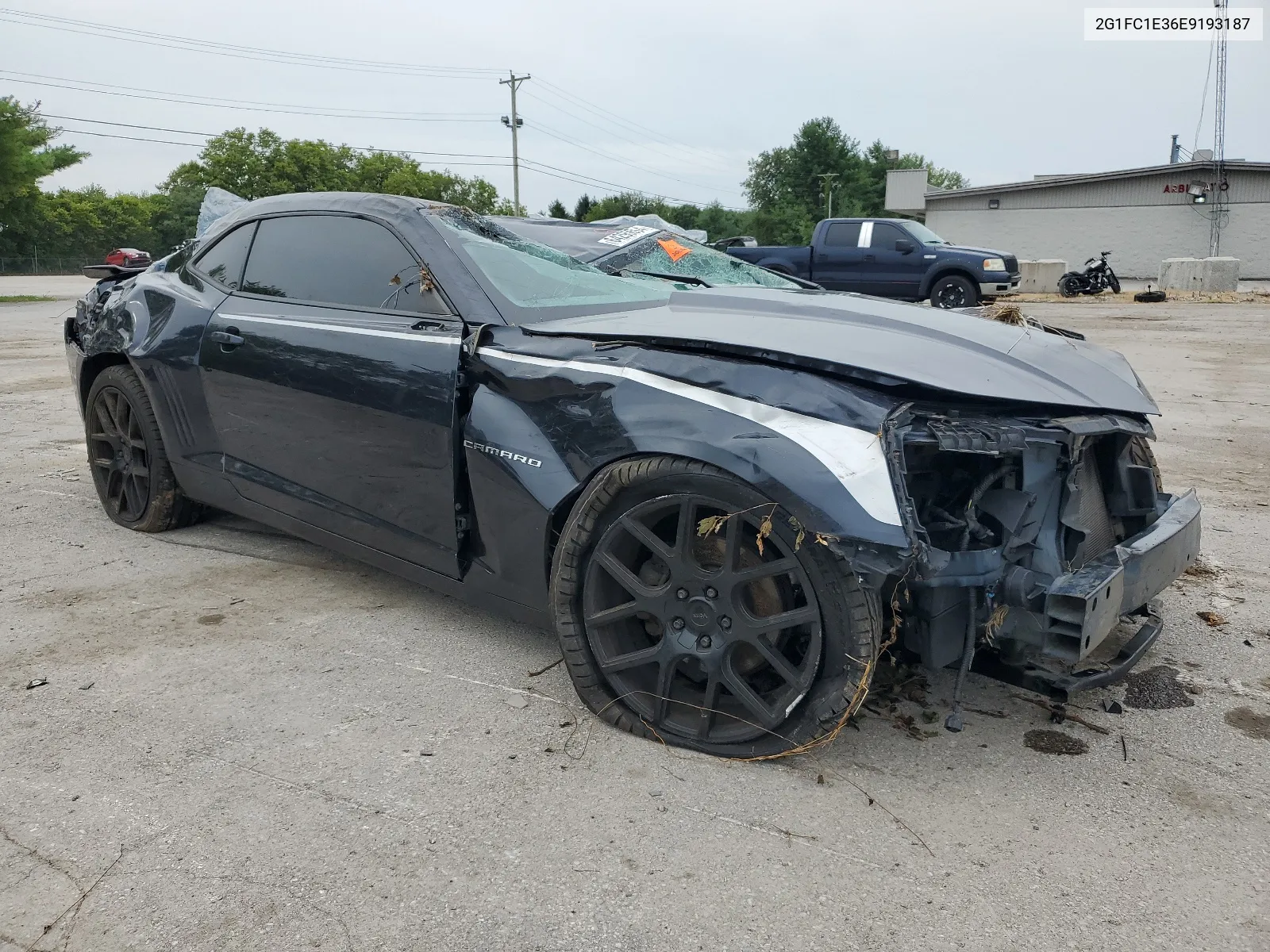 2014 Chevrolet Camaro Lt VIN: 2G1FC1E36E9193187 Lot: 64299664