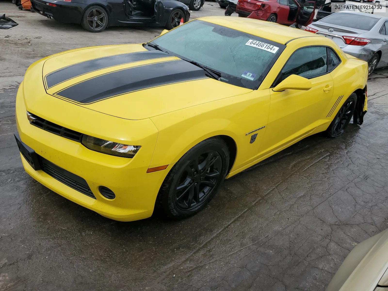 2014 Chevrolet Camaro Ls VIN: 2G1FA1E31E9214730 Lot: 64466164