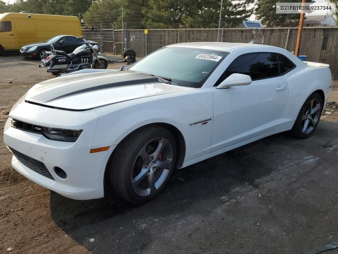 2014 Chevrolet Camaro Lt VIN: 2G1FB1E35E9237344 Lot: 64523964