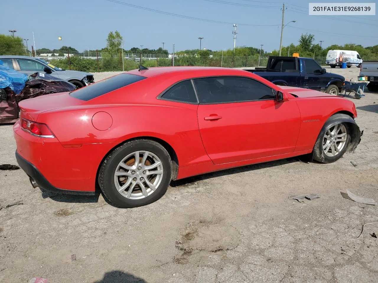 2014 Chevrolet Camaro Ls VIN: 2G1FA1E31E9268139 Lot: 64651874