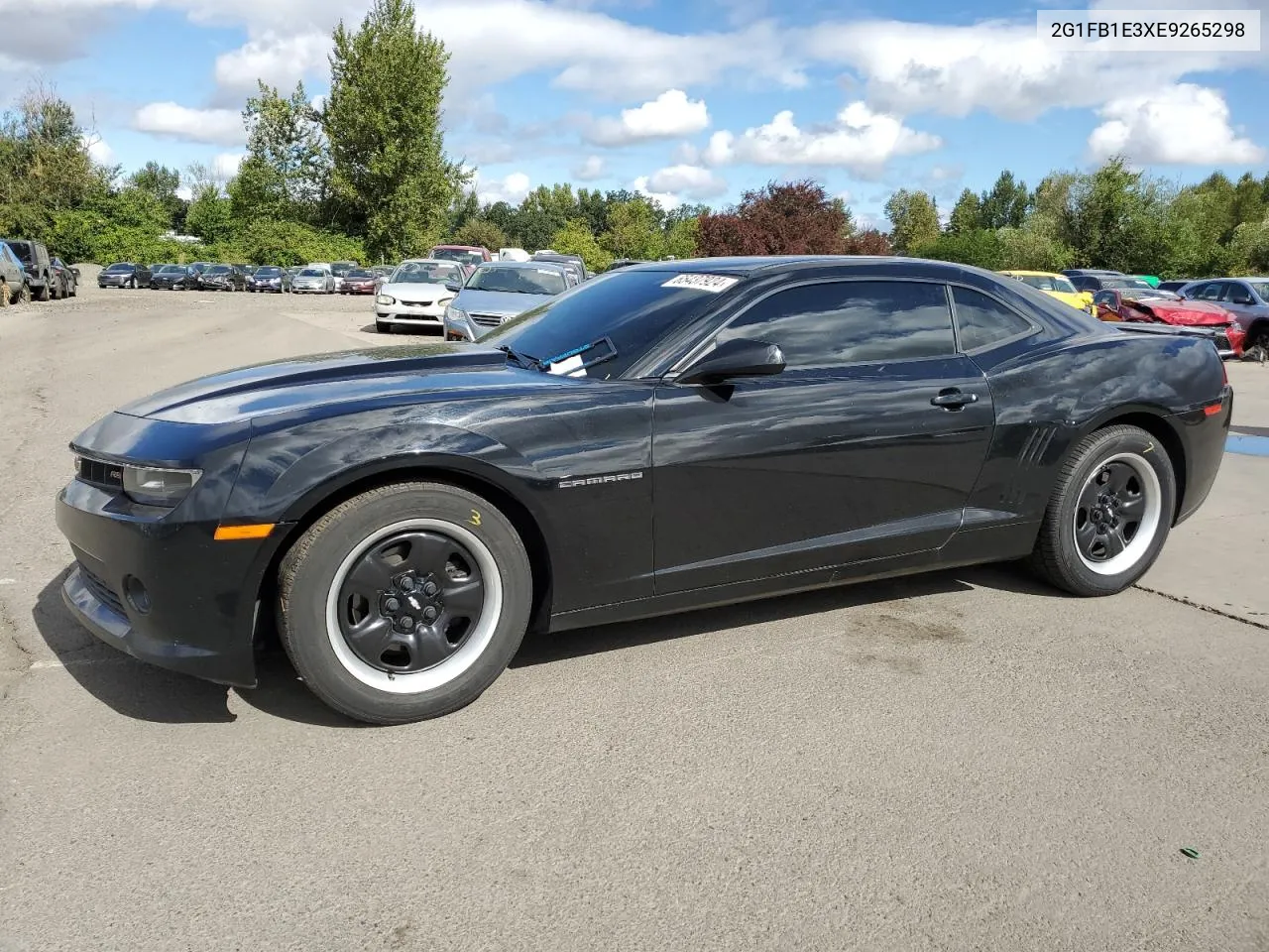 2014 Chevrolet Camaro Lt VIN: 2G1FB1E3XE9265298 Lot: 65437924