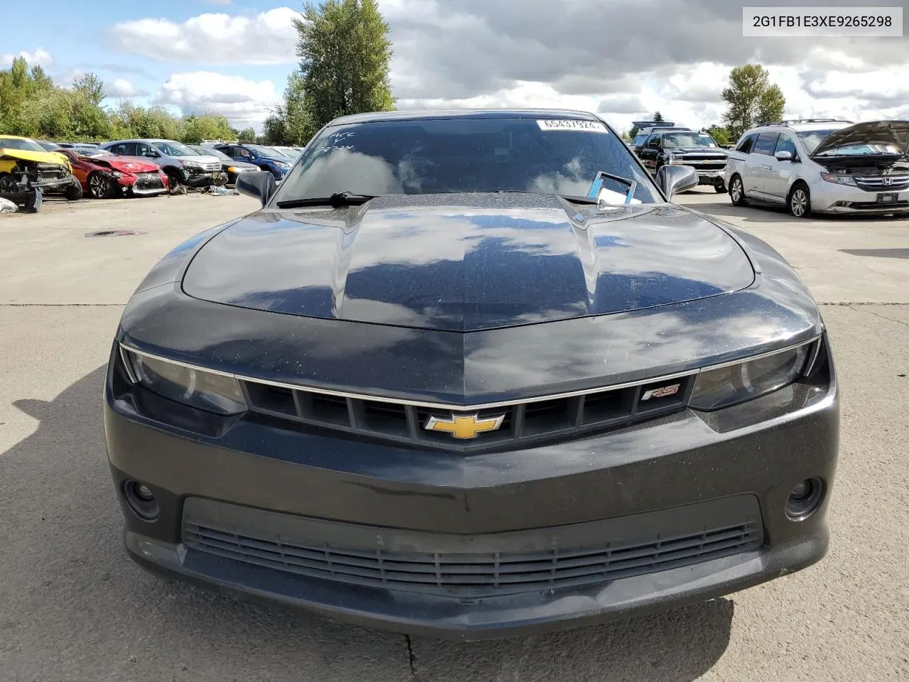 2014 Chevrolet Camaro Lt VIN: 2G1FB1E3XE9265298 Lot: 65437924