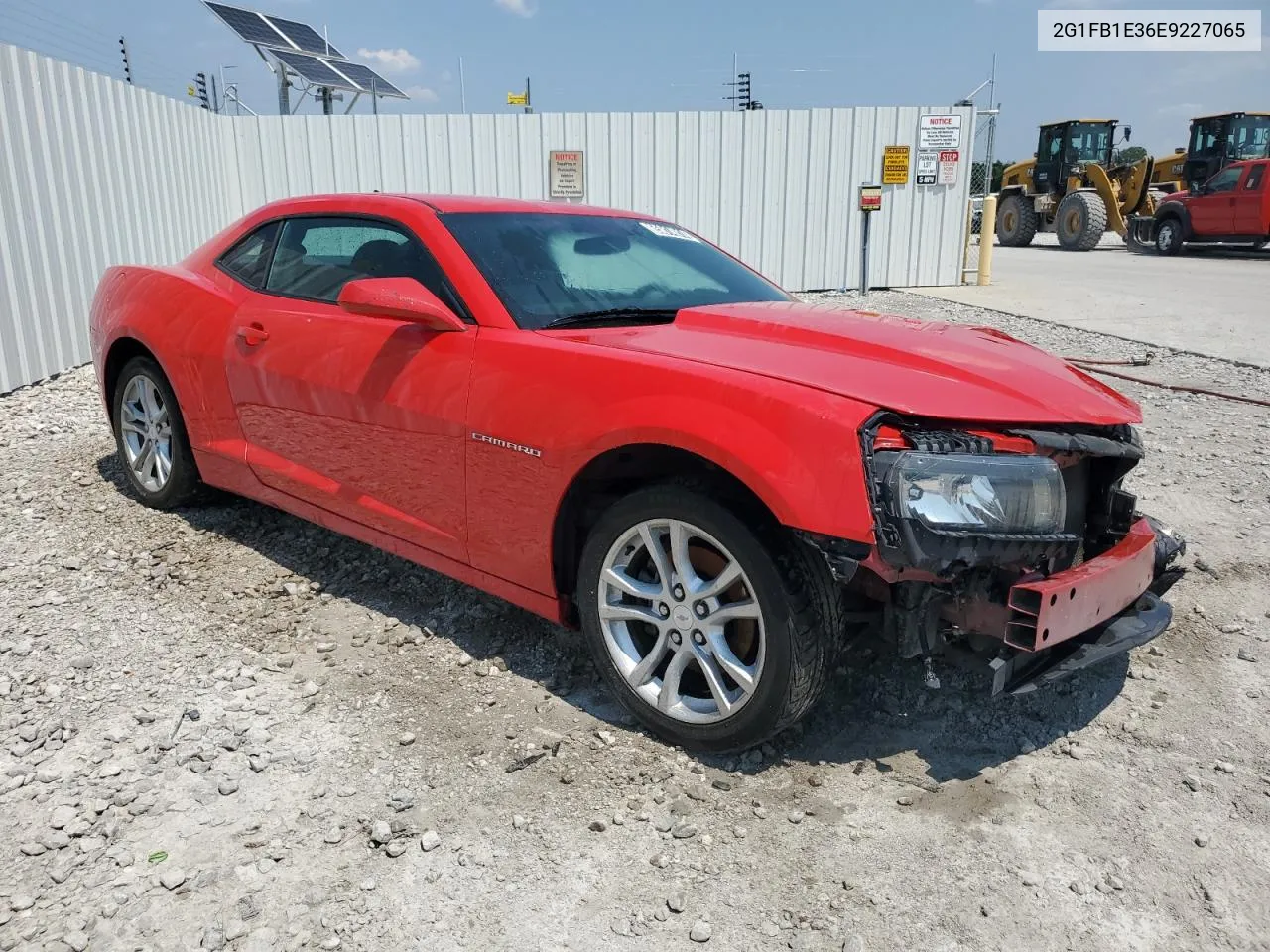 2014 Chevrolet Camaro Lt VIN: 2G1FB1E36E9227065 Lot: 65814014