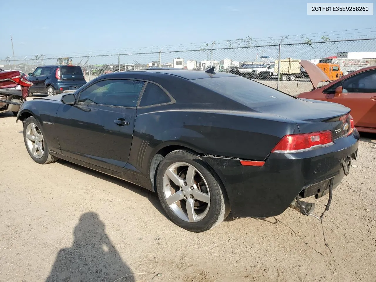 2G1FB1E35E9258260 2014 Chevrolet Camaro Lt