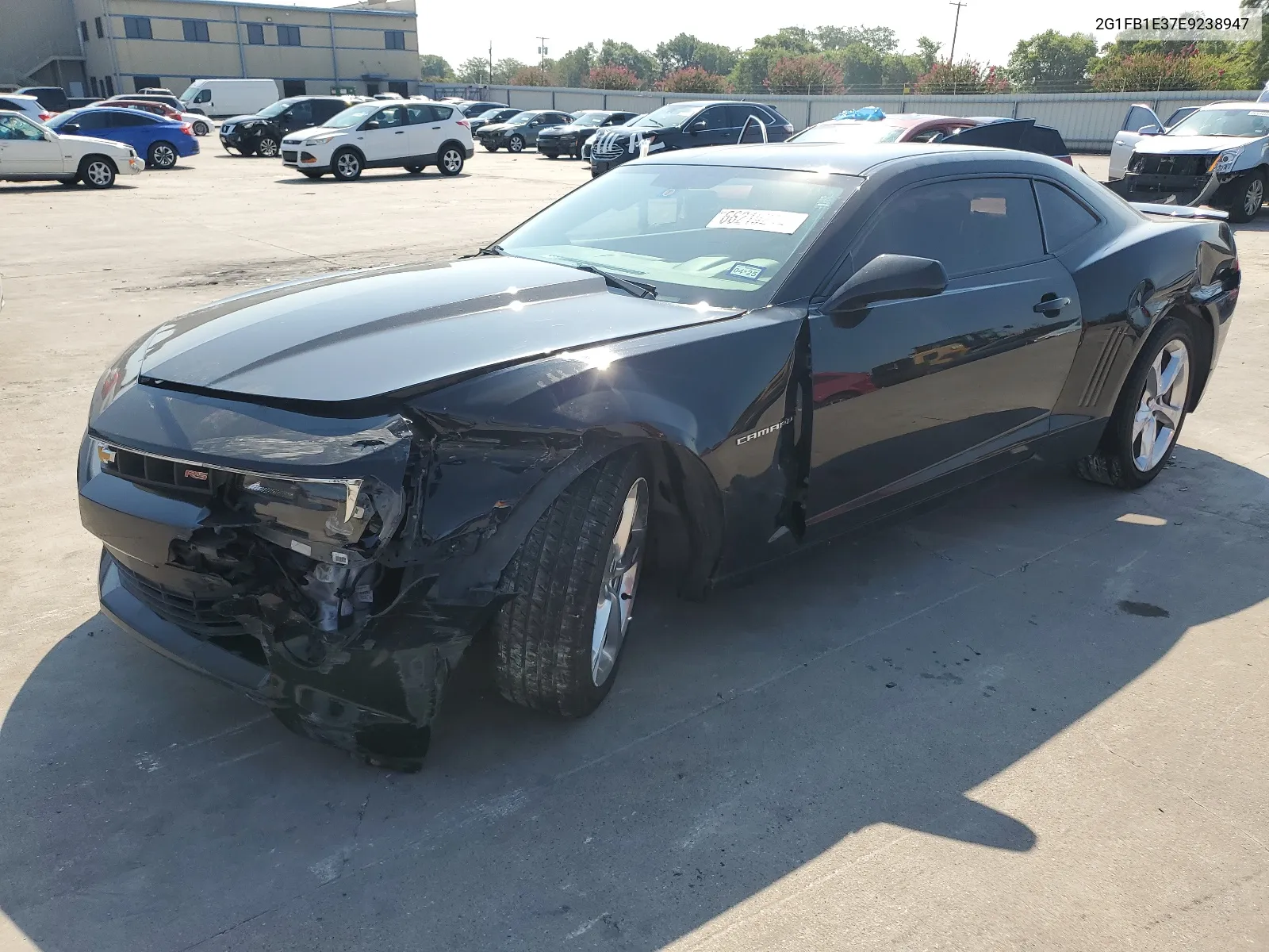 2014 Chevrolet Camaro Lt VIN: 2G1FB1E37E9238947 Lot: 66219214