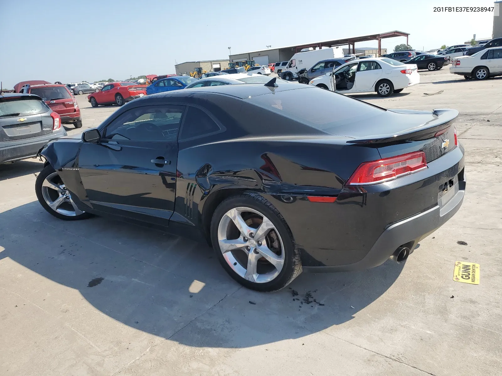 2014 Chevrolet Camaro Lt VIN: 2G1FB1E37E9238947 Lot: 66219214