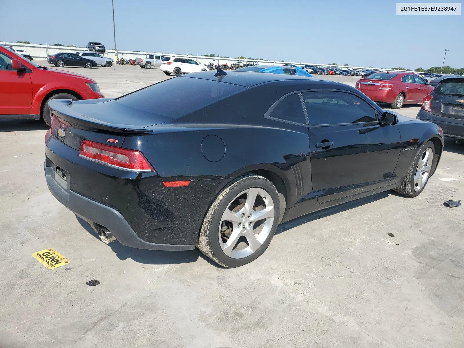 2014 Chevrolet Camaro Lt VIN: 2G1FB1E37E9238947 Lot: 66219214