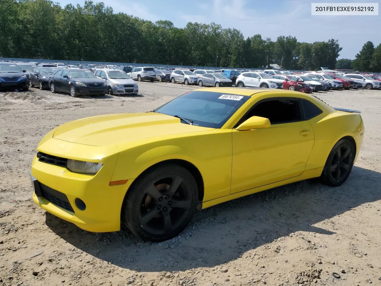 2G1FB1E3XE9152192 2014 Chevrolet Camaro Lt