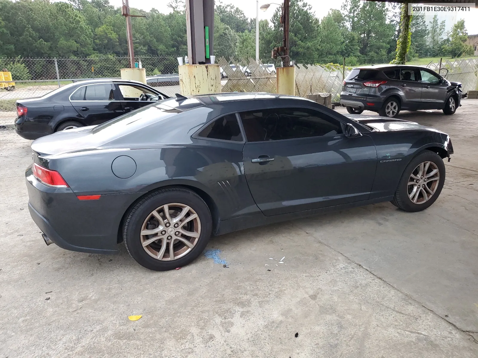 2G1FB1E30E9317411 2014 Chevrolet Camaro Lt