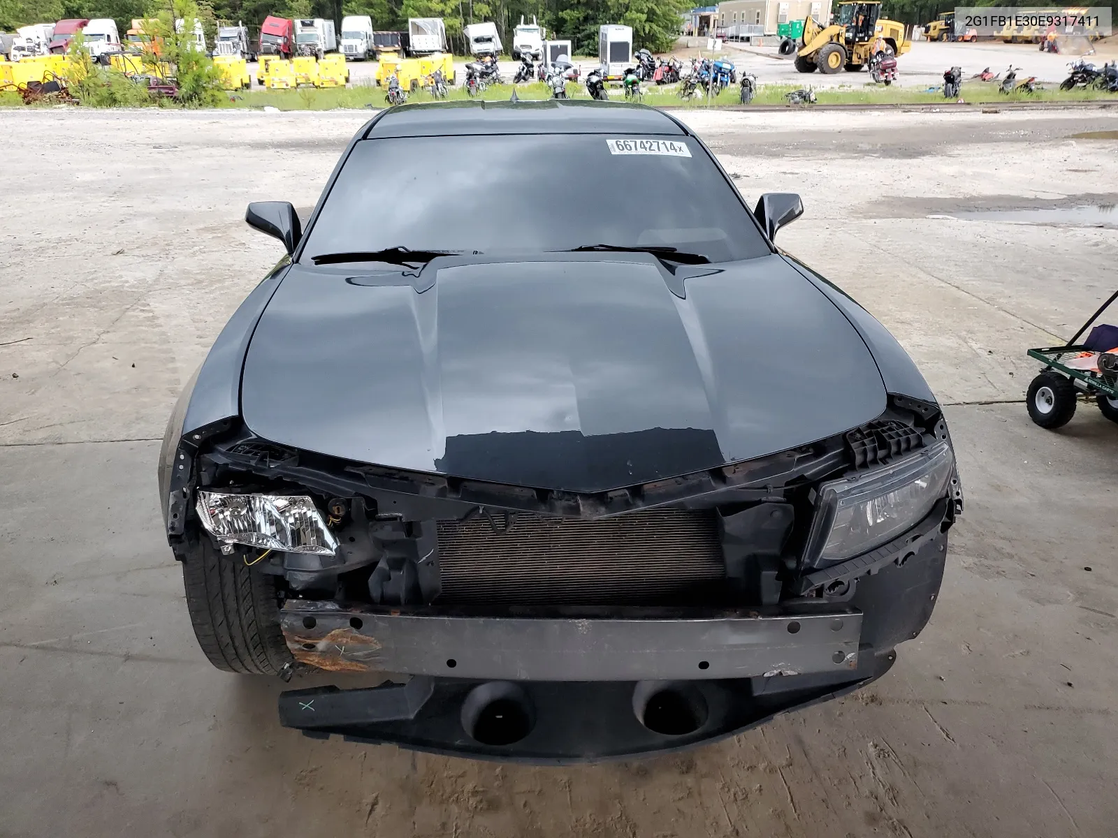 2G1FB1E30E9317411 2014 Chevrolet Camaro Lt