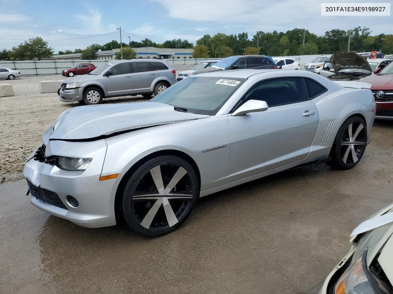 2014 Chevrolet Camaro Ls VIN: 2G1FA1E34E9198927 Lot: 66774904