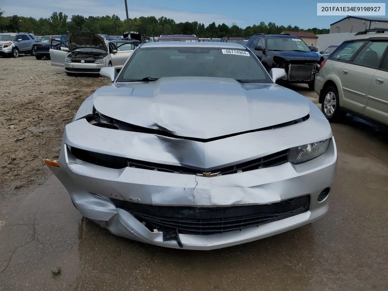 2014 Chevrolet Camaro Ls VIN: 2G1FA1E34E9198927 Lot: 66774904