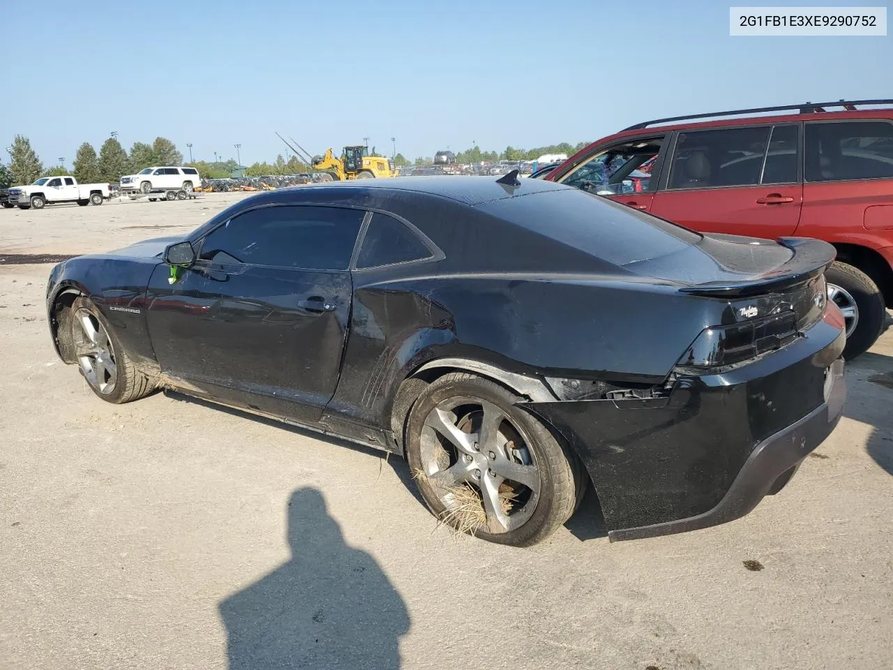 2014 Chevrolet Camaro Lt VIN: 2G1FB1E3XE9290752 Lot: 67453394