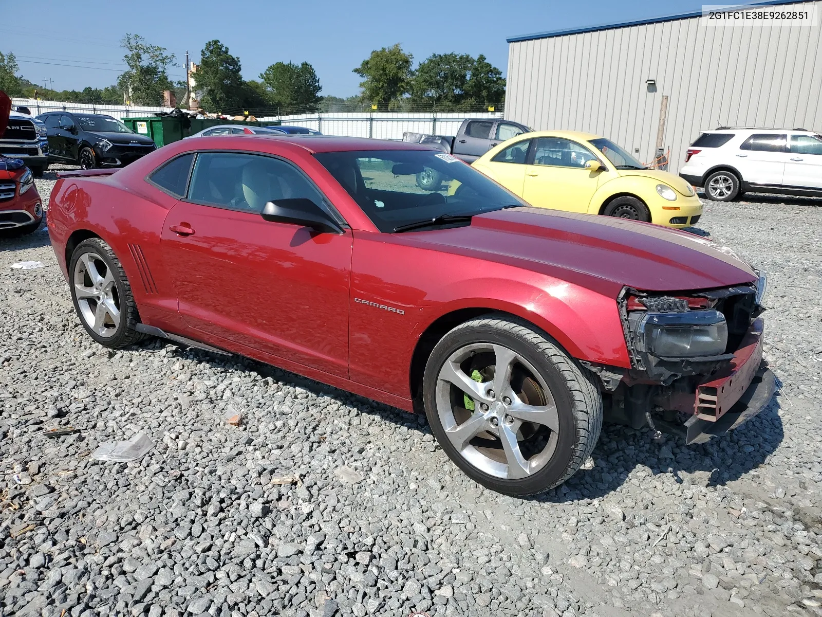 2014 Chevrolet Camaro Lt VIN: 2G1FC1E38E9262851 Lot: 67525784