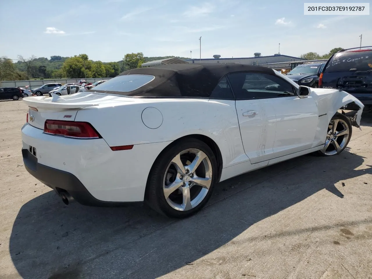 2014 Chevrolet Camaro Lt VIN: 2G1FC3D37E9192787 Lot: 67694054