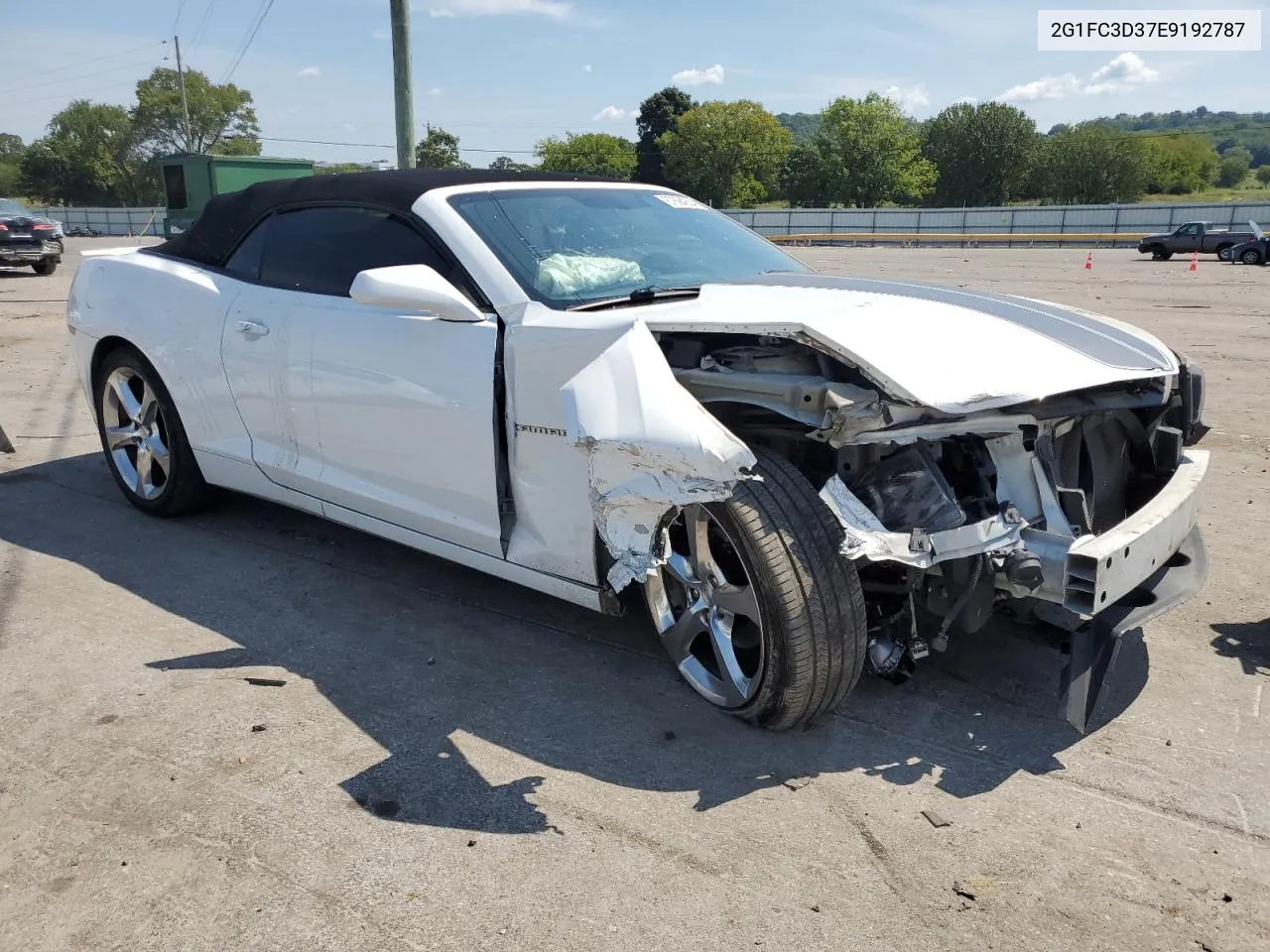 2G1FC3D37E9192787 2014 Chevrolet Camaro Lt