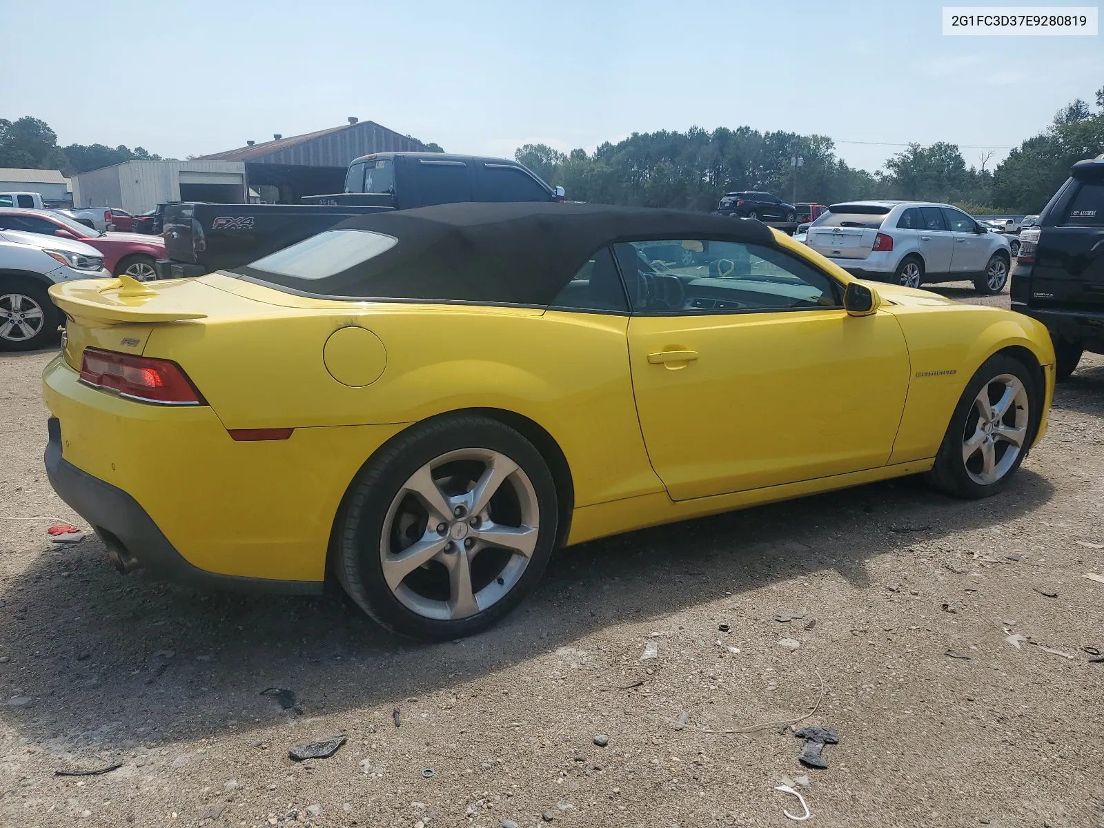 2G1FC3D37E9280819 2014 Chevrolet Camaro Lt