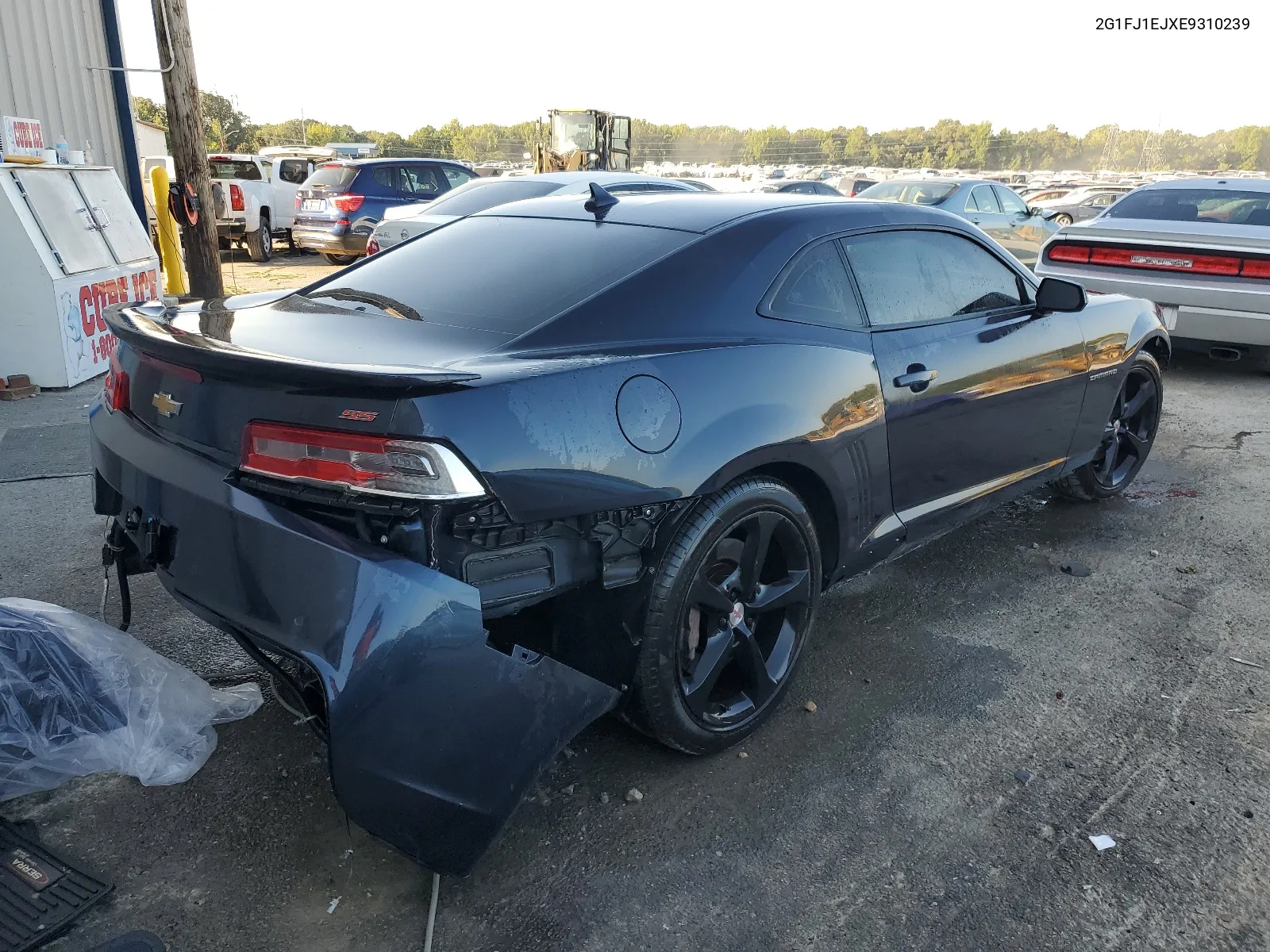 2G1FJ1EJXE9310239 2014 Chevrolet Camaro Ss