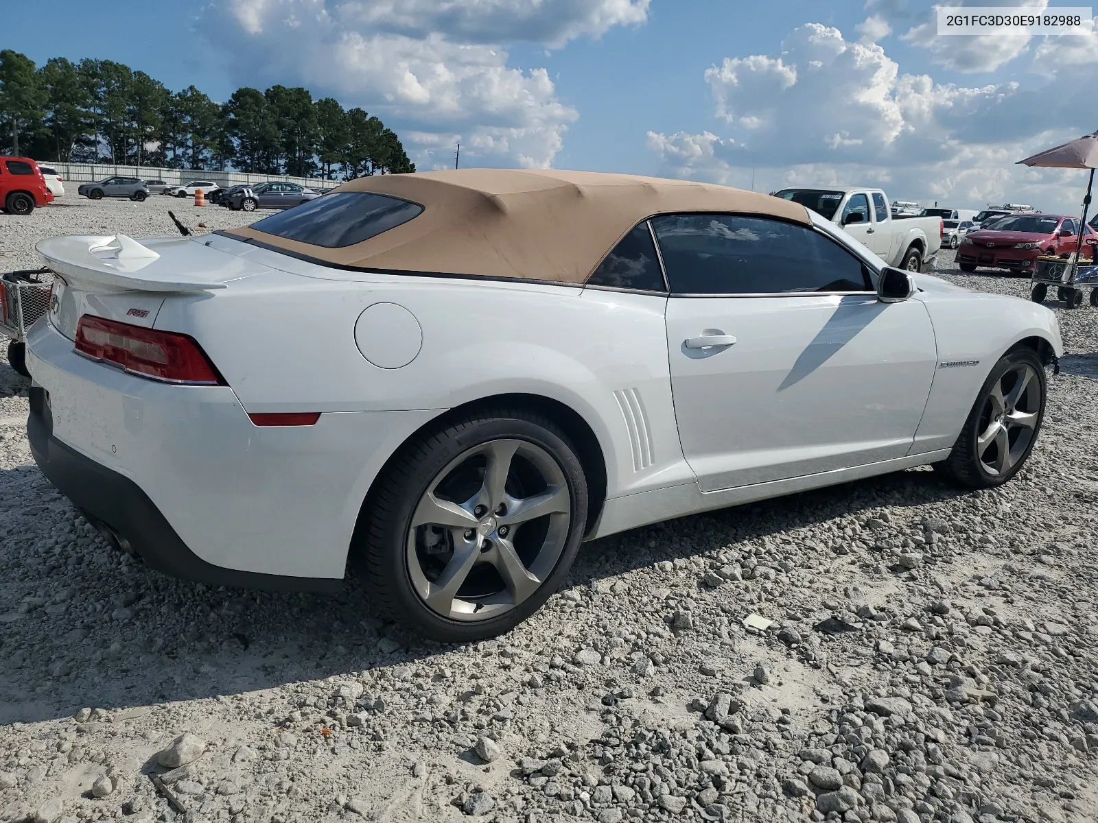 2G1FC3D30E9182988 2014 Chevrolet Camaro Lt