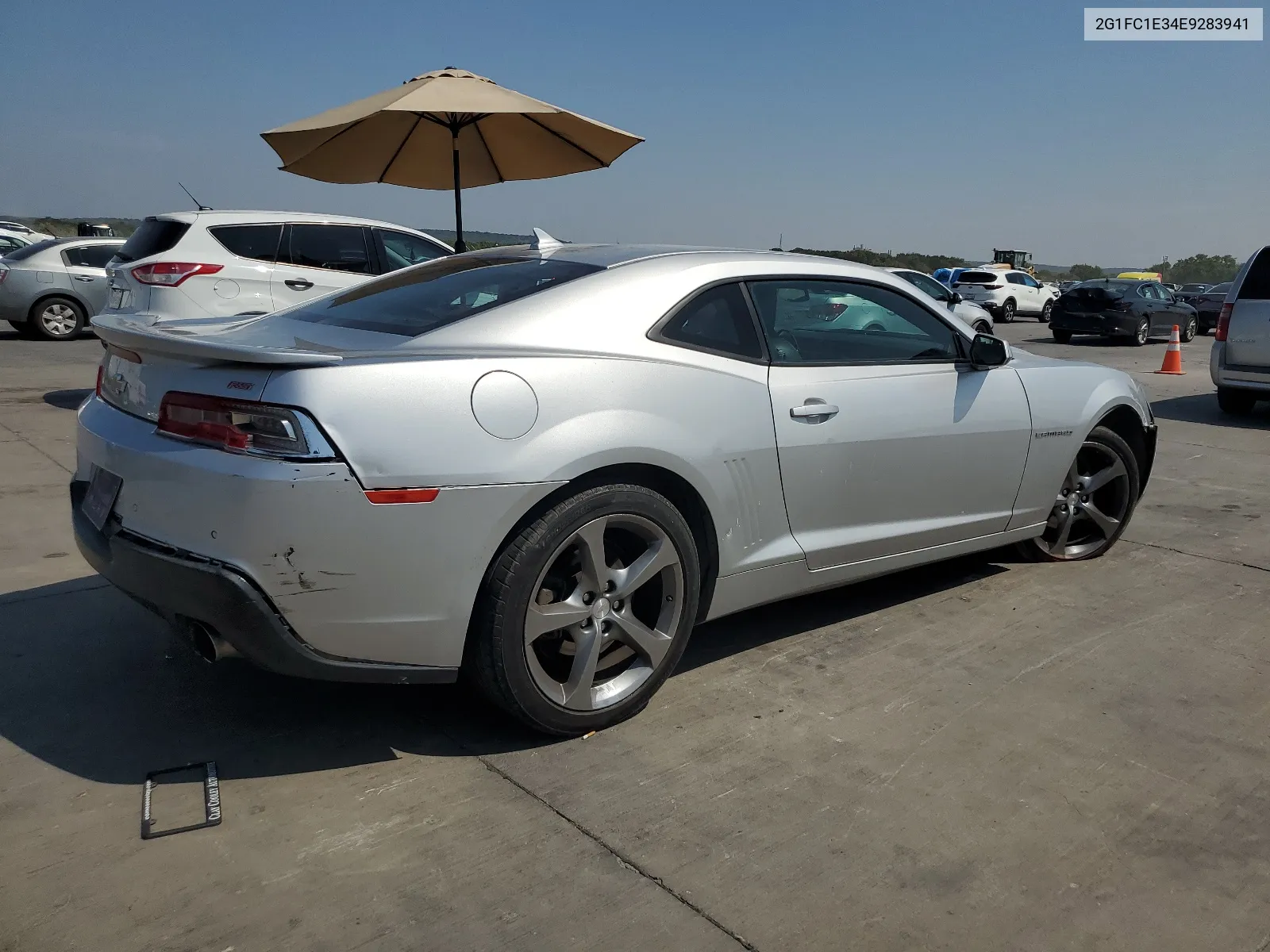 2G1FC1E34E9283941 2014 Chevrolet Camaro Lt